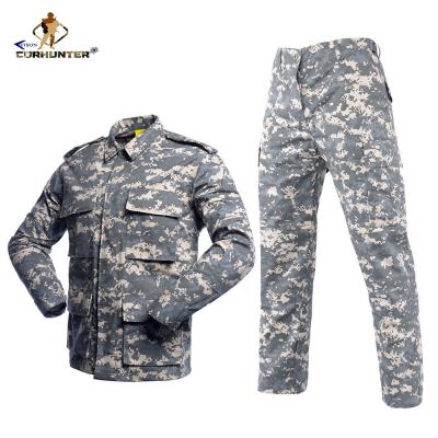 China Breathable Military Camouflage Cloth Color ACU Suit BDU Digital Pattern Wear-resistant Uniform Windproof And Breathable for sale