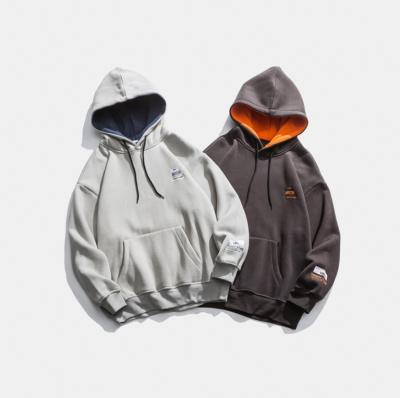 China Anti-wrinkle men's fall/winter hoodie with fluffy striped hoodie custom logo and designs for bulk order for sale