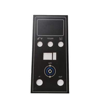 China Waterproof Custom Home Appliances Control Graphic Overlay LCD Membrane Switch for sale