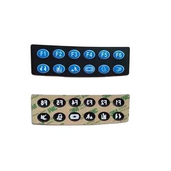 China Good Quality Telecommunication Equipment Meiborui PET Graphic Overlays Membrane Switch Keyboard for sale