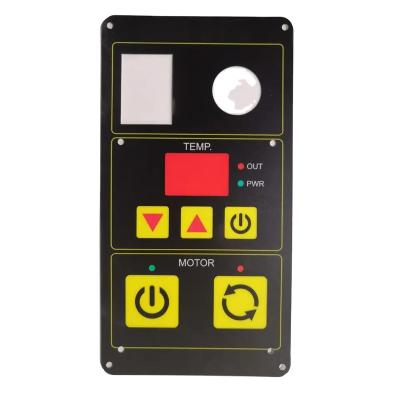 China Waterproof Custom Flat Panel Printing Control Panel Graphic Overlay Sticker for sale