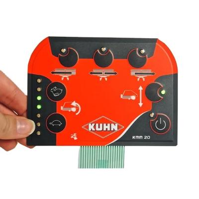 China IP65 Waterproof Custom LCD Viewfinder Keypads Membrane Switch Control Panel for sale