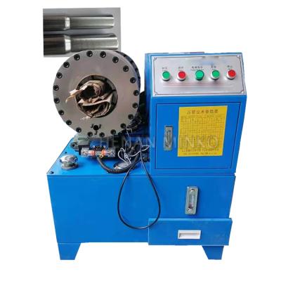 China Hydraulic Shrink Tube Machine Pipe Crimping Reducing Tube Pipe Diameter Steel Shrink Machine for sale