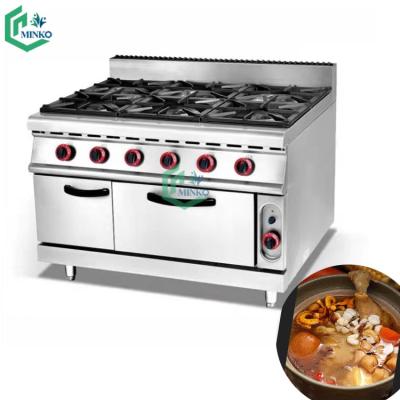 China Free Standing Hotel Kitchen Gas Cooker Gas Cooker Stove Free Burner Gas Stove With Oven for sale