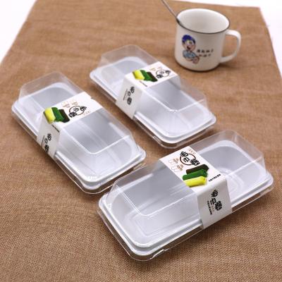 China Melaleuca Custom Cake Roll Napkin Box Packaging Materials Rectangular Clear Rectangular Baked Food Packaging Boxes for sale