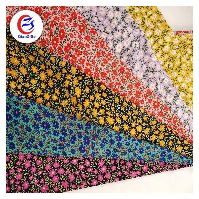 China 2021 pure DAISY FLOWER HOT PRINT SPH PRINTING FABRIC WHOLESALE for sale