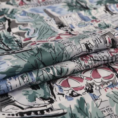 China Custom anti-static Chinese plain satin saree fabric wholesale price per meter print fabric pictures for ladies for sale