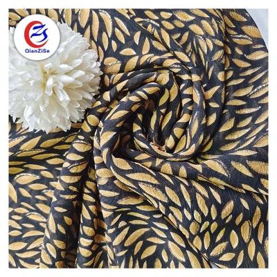 China Anti-Static Flower Chiffon Fabric 100% Polyester Digital Printing Silk Fabrics In Stock For Dress for sale