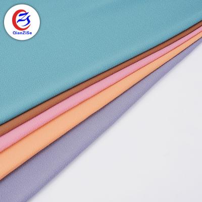 China Antistatic Sheer Georgette 100 Polyester Crepe Dress Fabric Fabrics for sale