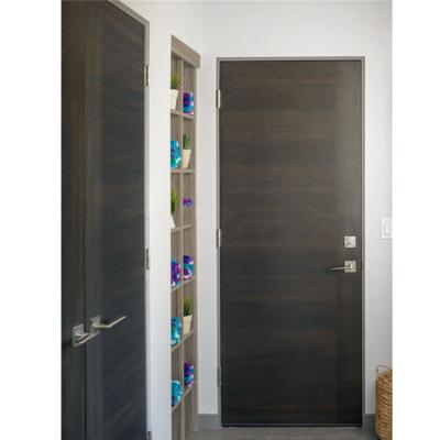 China Modern Classic Style Interior Flush Plank Solid Wood Door for sale