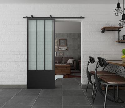 China Good Quality Metal Sliding Glass Barn Door From Wardrobe China Supplier for sale