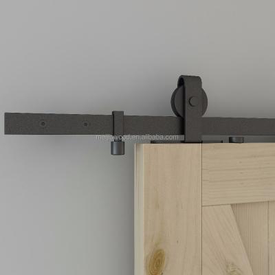 China Modern cheap TOP MOUNT attic powder coated finish interior sliding barn door roller for sale