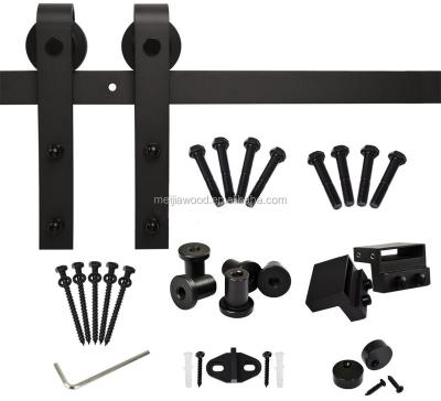 China Modern Sliding Barn Door Hardware Barn Door Bypass Sliding Track for sale