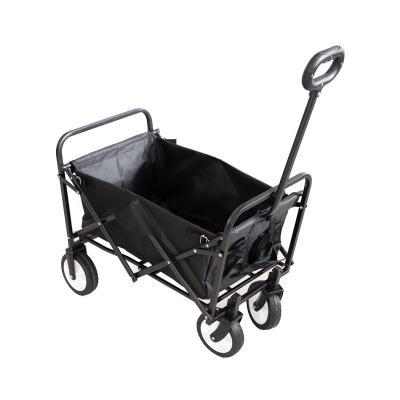 China Hot Transoprt Supermarket Sale Mini Camping Trolley Folding Cart Carts Foldable Outdoor Service Cart for sale