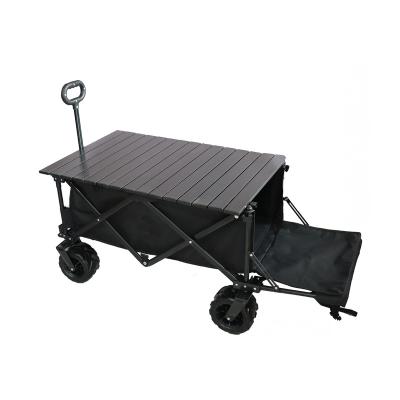 China Garden Tools All Terrain Outdoor Folding Folding Trolley Utility Cart for Beach Camping Sporting Events for sale