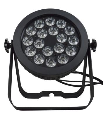 China Stage led stage light 18x10w rgbw led par64 light for sale