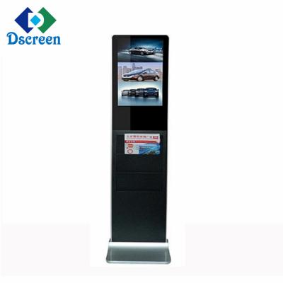 China Wholesale Indoor Alibaba Freestand Floor Stand Ultra Thin LCD Display Digital Signage Brochure Stand Advertising Player for sale