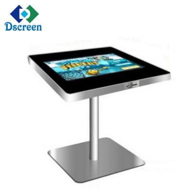 China Drinkable Indoor Coffee/Water Table Advertising Player LCD Digital Signage With Waterproof For Bar/Cafe/Mall for sale