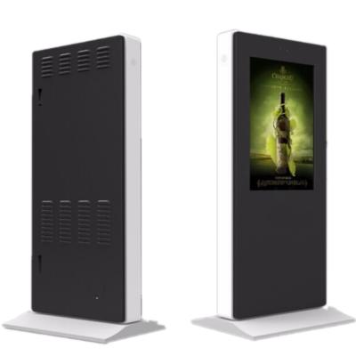 China Outdoor Free Standing Outdoor Digital Signage Kiosk Digital Signage Waterproof Standalone Digital Signage for sale