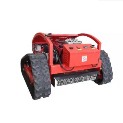 China 4-Stroke 4 Stroke 4 Stroke Gasoline Robot Lawnmower Crawler Remote Control Sales For Europe for sale