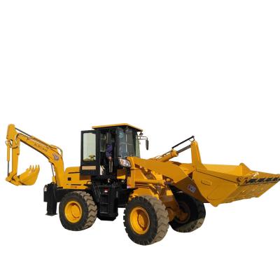 China New Industry Tractor Loader Small Wheel Digger Backhole for sale