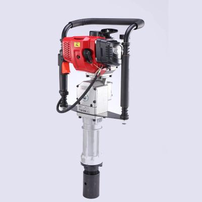 China 100mm Solar Photovoltaic Gasoline Hammer Ram Handheld Gasoline Power Portable Post Driver for sale