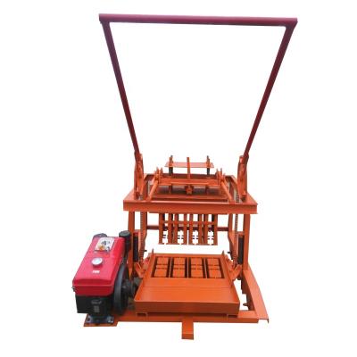 China Mobile Construction Egg Laying Block Machine for sale