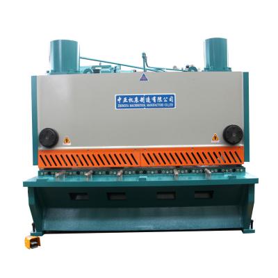 China Construction worksÂ   NC/CNC Hydraulic Guillotine Plate Machine Shear Metal Cutting Machine Tools Machinery for sale