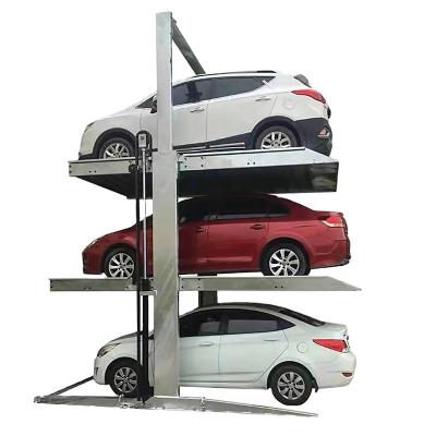 China Smart Parking Equipment Vertical Car Autopark Building Puzzle Sliding Lifting Parking Parking Lot for sale