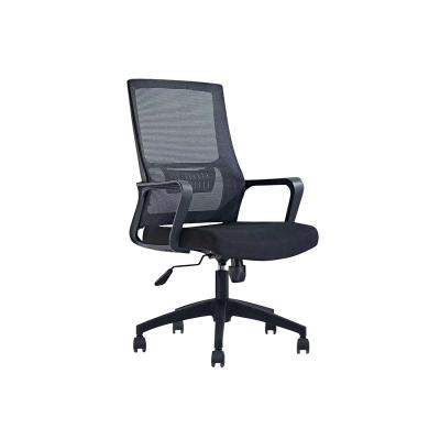 China Adjustable (Height) All Mesh Height Adjustable Plastic Backrest Unbreakable Computer Desk Chair for sale