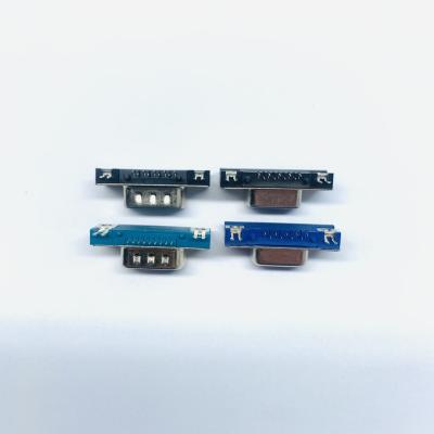 China Hot Selling 22pin D Sub VGA Three Row DB Thin Right Angle D-Sub Type In The First Seven After The D-Sub D-sub DB Female Eight Connector SLIM D-SUB for sale