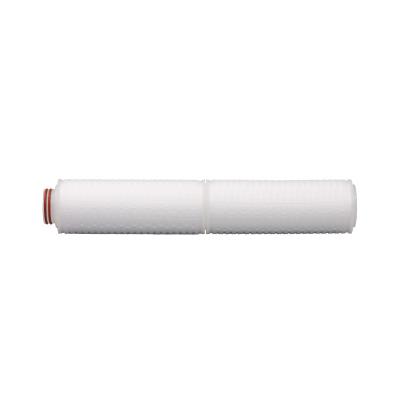 China Water Treatment 0.01 Micron 5 Inch PTFE Pleated Filter Element Cartridge For Milk Filtration for sale