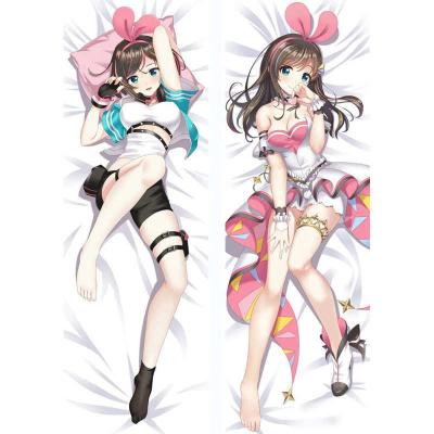 China Anti-Static Digital Printing Body Pillow Case With Hidden Zipper Closure - Ultra Soft Velvet Body Pillowcase For Hair And Skin for sale