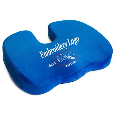 China Wholesale Custom Foldable Massage Memory Foam Chair Gel Meditation Cushion Covers Pads Yoga Coccyx Tailbone Cushion for sale