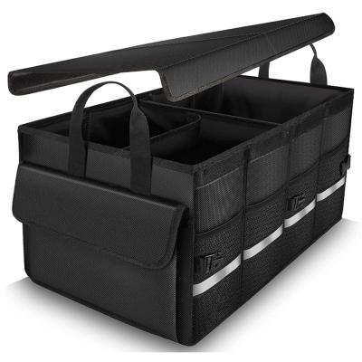 China Hot Selling Car Accessories Sports Car Trunk Folding Organizer With Multi Pockets for sale