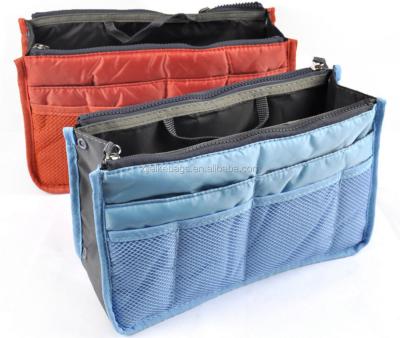 China Purse bag in bag purse organizer with 12 compartments for sale