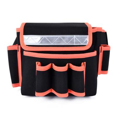 China New Arrival High Quality Electrician Tool Bag Tool Holder With Reflective Tape for sale