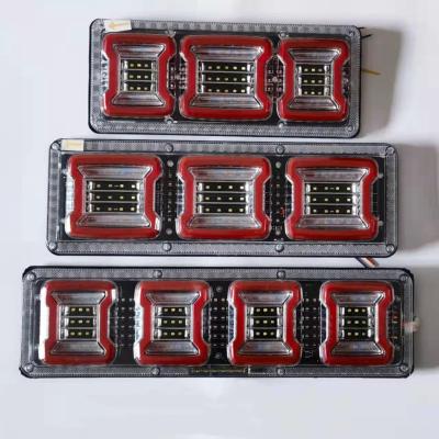 China Auto led Car light taillight truck car trailer Electricled Rear Lamp electronic taillight stop lamp for sale