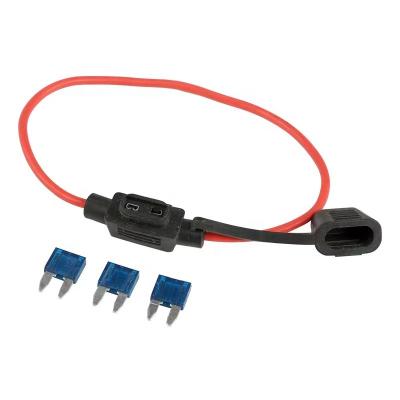 China Automobile ATC/ATO In-Line Waterproof Car Modified Fuse Socket Fuse Holder Box Wiring Socket Receptacle for sale