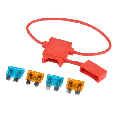 China Custom Automotive ATO/MOTOR Waterproof Built-in Fuse Holder Box 12V Car Add--One-Circuit Fuse for sale