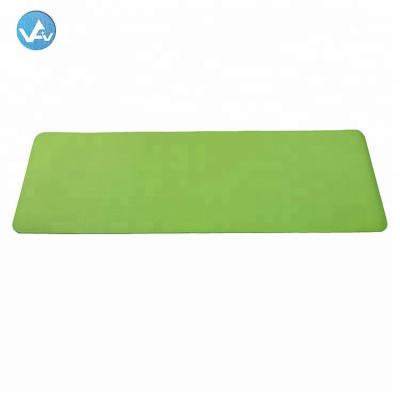 China Fitness Center Custom Printed Eco Friendly Yoga Mats Green NBR Yoga Mat for sale