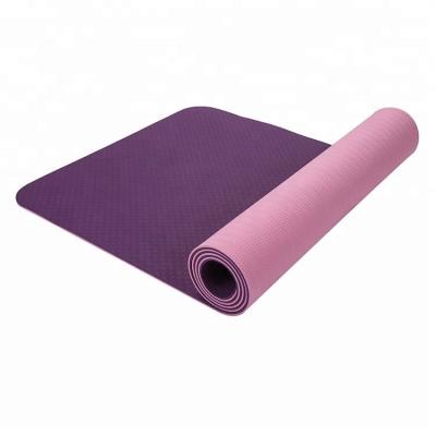 China Fitness Center 100% Anti-Slip Double Layer Tape Fitness Yoga Mat for sale