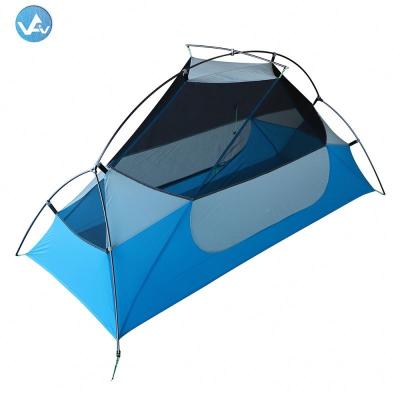 China Fashion Outdoor Leisure Products Strong Windproof Waterproof Top Entertainment Double Camping Tents for sale