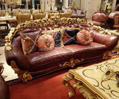 China Sectional Sofa Royal Sofa Sets French Baroque Living Room Sofa Set American Upholstery Sofa Soft Furniture for sale