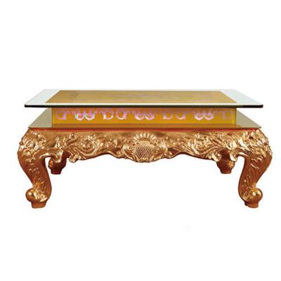 China OE-FASHION antique dining furniture custom luxury led light glass bar table furniture for night club furniture for sale