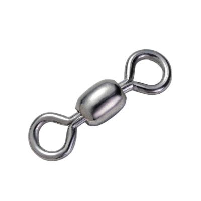 China Wholesale 304 Stainless Steel Crane Swivel Fishing Hook Line Connector Stainless Steel Swivels Swivels Fishing Accessories for sale