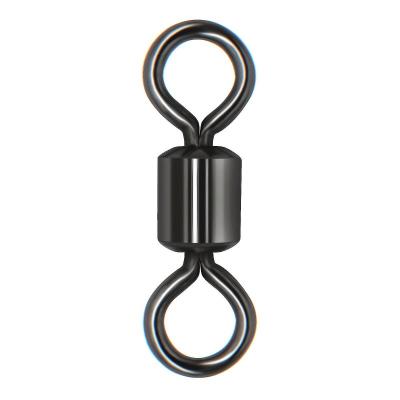 China Professional Round Process Swivel Rolling Fishing Electroplating Stainless Fishing Swivel for sale