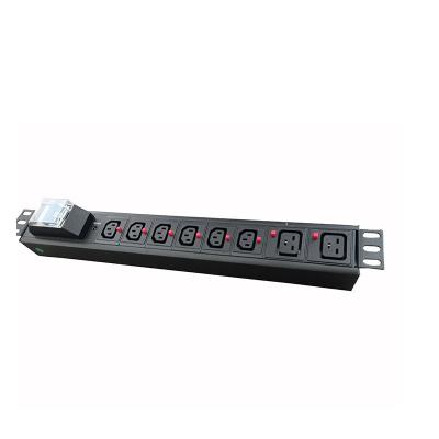 China Data Center Server Rack PDU 8way IEC C13 Socket for sale