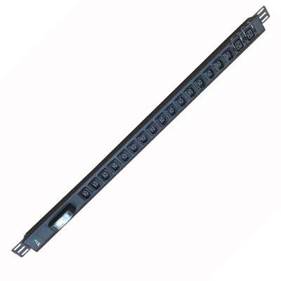 China For Rack Cabinet 220V 16 Way IEC C13&2 Way IEC C13 Socket , 32A Socket Industrial PDU for sale