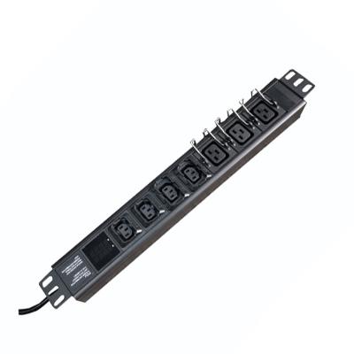 China Data Center IEC C13&IEC C19 Outlet With 1U Current And Voltage Monitoring PDU Installed Horizontally for sale